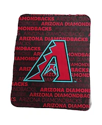 Logo Brands Arizona Diamondbacks 50" x 60" Classic Fleece Throw Blanket