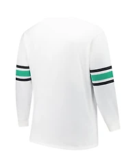 '47 Brand Men's White New York Jets Big Tall Premier Brex Long Sleeve T-Shirt