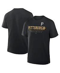 Fanatics Men's Black Pittsburgh Pirates Color Pop Legacy Clubhouse T-Shirt