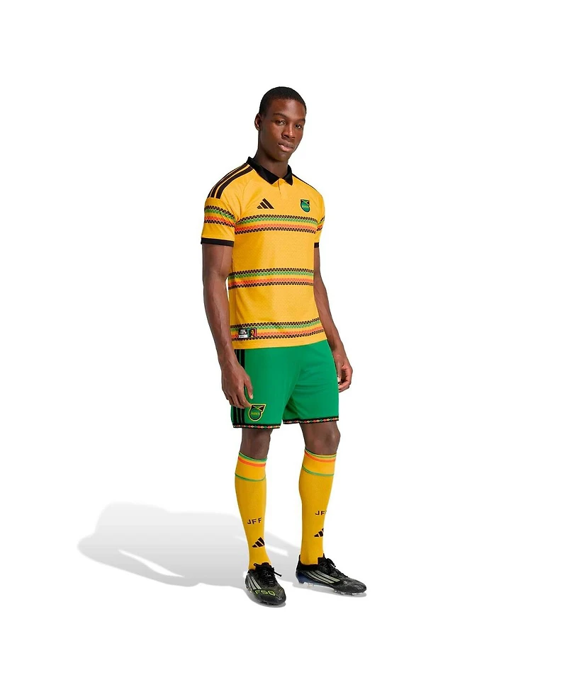 Adidas Men's Green Jamaica National Team Replica Shorts