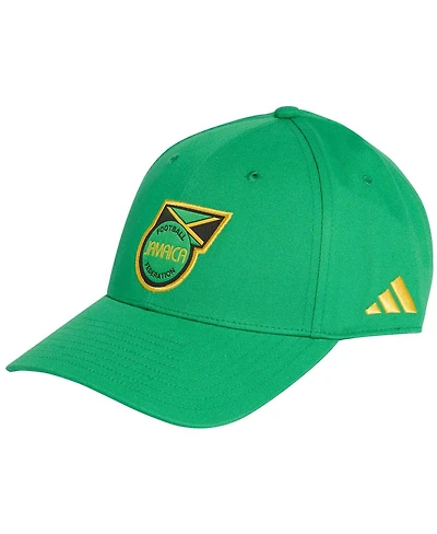 Adidas Men's and Women's Green Jamaica National Team Baseball Adjustable Hat