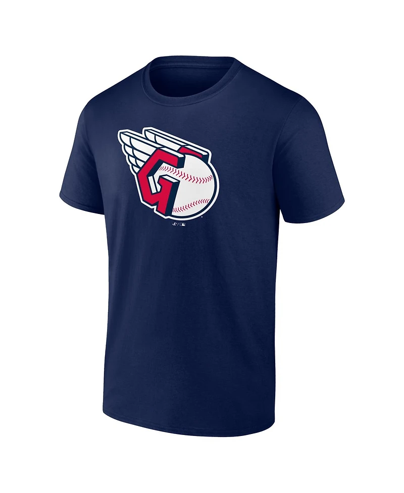 Logo Athletic Men's Navy Cleveland Guardians T-Shirt