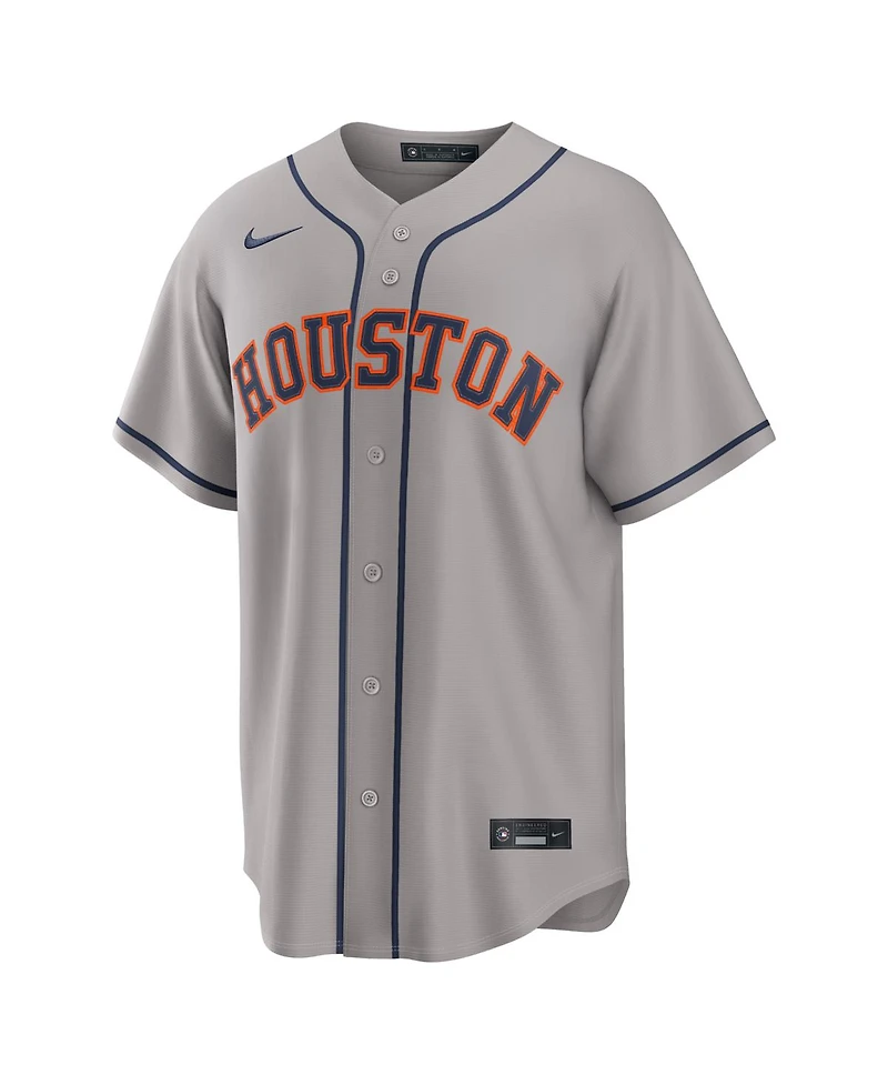 Nike Men's Jose Altuve Gray Houston Astros Road Replica Jersey