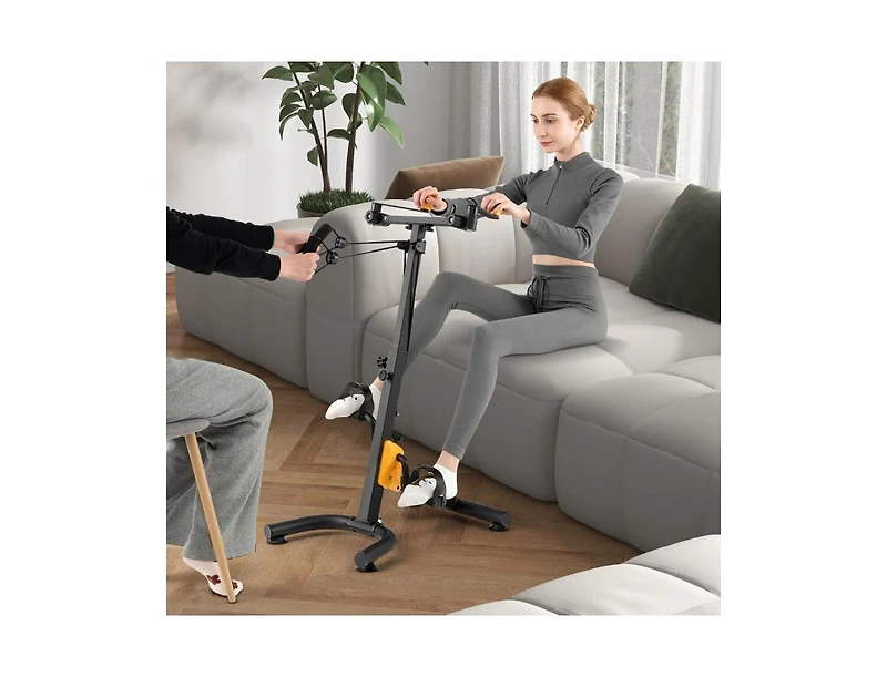 Hongge Pedal Exerciser with Adjustable Handgrip for Seniors