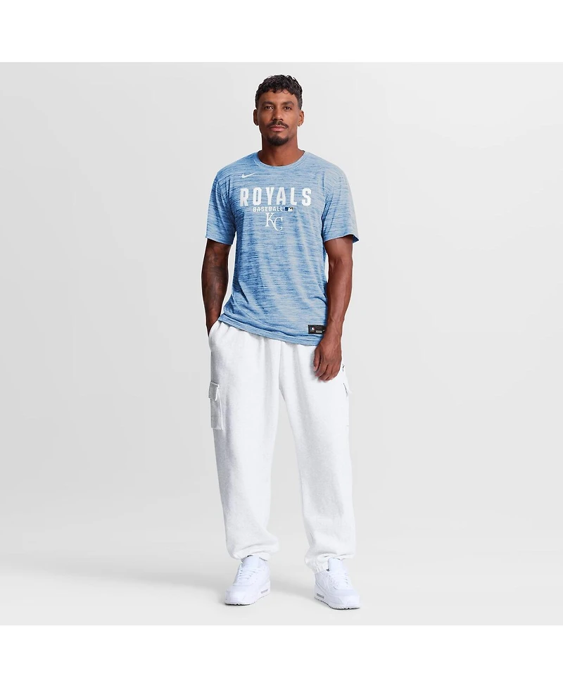Nike Men's Light Blue Kansas City Royals Authentic Collection Velocity Dri-fit T-Shirt