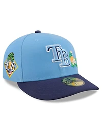 New Era Men's Light Blue/Navy Tampa Bay Rays 2026 Spring Training Low Profile 59FIFTY Fitted Hat