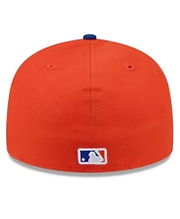 New Era Men's Orange/Royal New York Mets 2026 Spring Training Low Profile 59FIFTY Fitted Hat