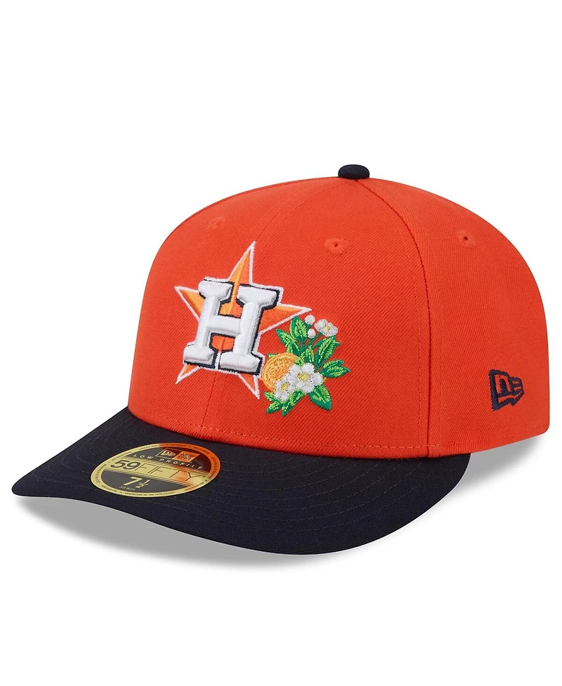 New Era Men's Orange/Navy Houston Astros 2026 Spring Training Low Profile 59FIFTY Fitted Hat