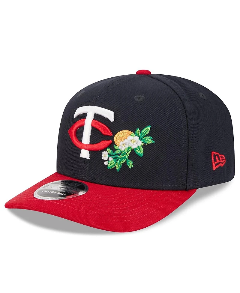 New Era Men's Navy/Red Minnesota Twins 2026 Spring Training 9SEVENTY Adjustable Hat