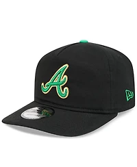 New Era Men's Black Atlanta Braves 2026 St. Patrick's Day 19TWENTY Adjustable Hat