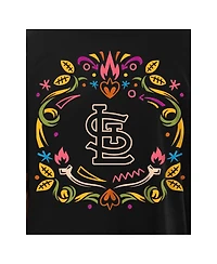 New Era Men's Black St. Louis Cardinals Dia de los Muertos T-Shirt
