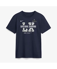 Nike Men's College Navy Seattle Seahawks Super Bowl Lx Champions Sacrifice T-Shirt