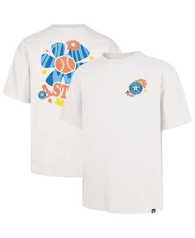 '47 Brand Men's Cream Houston Astros Flora Foundation T-Shirt