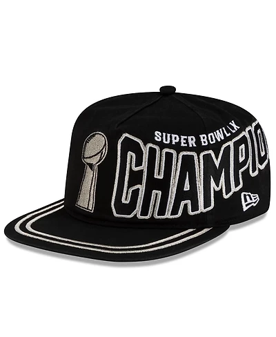 New Era Men's Black Seattle Seahawks Super Bowl Lx Champions Parade 19TWENTY Adjustable Hat