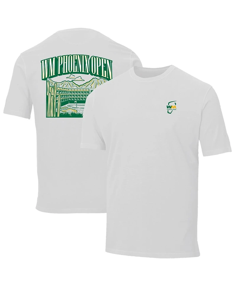 Ahead Men's and Women's White Wm Phoenix Open 16 Stadium Chapman T-Shirt