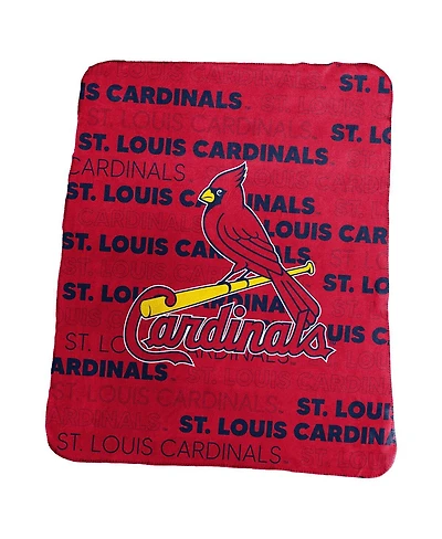 Logo Brands St. Louis Cardinals 50" x 60" Classic Fleece Throw Blanket