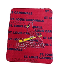 Logo Brands St. Louis Cardinals 50" x 60" Classic Fleece Throw Blanket