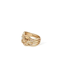Retro Chic Twilight Ring
