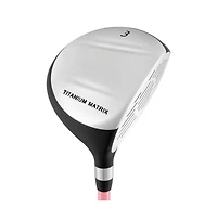 Hongge 38 Inch 165CC Junior 3 Fairway Wood Golf Club with Fiberglass Shaft for Kids Ages 11-14