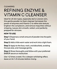 Babor Refining Enzyme & Vitamin C Cleanser, 1.41 oz.
