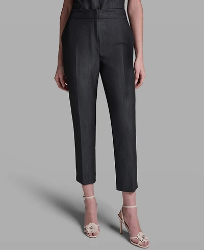 Bcbg Women's High-Waist Straight Pants