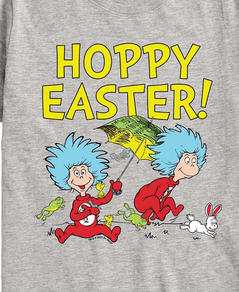 Dr. Seuss Boys' Toddler 2T-5T Hoppy Easter Short-Sleeve Graphic T-Shirt
