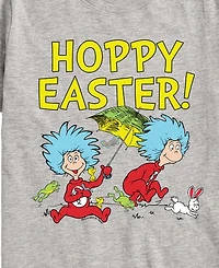 Dr. Seuss Boys' Toddler 2T-5T Hoppy Easter Short-Sleeve Graphic T-Shirt