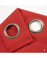 Rt Designers Collection 100% Polyester 250 Gsm Riley Blackout Grommet Panel