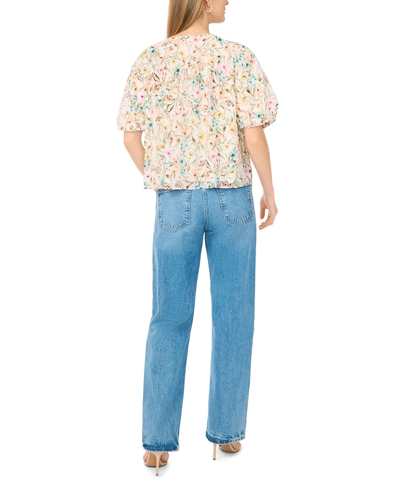 Vince Camuto Women's Crew Neck Top