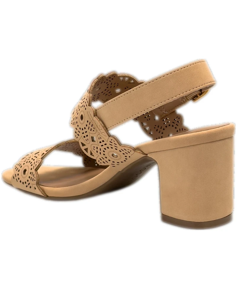 Aerosoles Women's Glen Open Toe Heeled Sandals