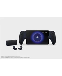 Sony PlayStation Portal Midnight Black PS5 Console w/Pulse Explore Earbuds Black