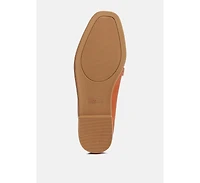 jagger horsebit detail flat loafers
