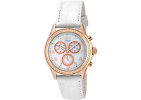 Invicta Women's 12991 Angel Quartz Mother of Pearl Dial Watch