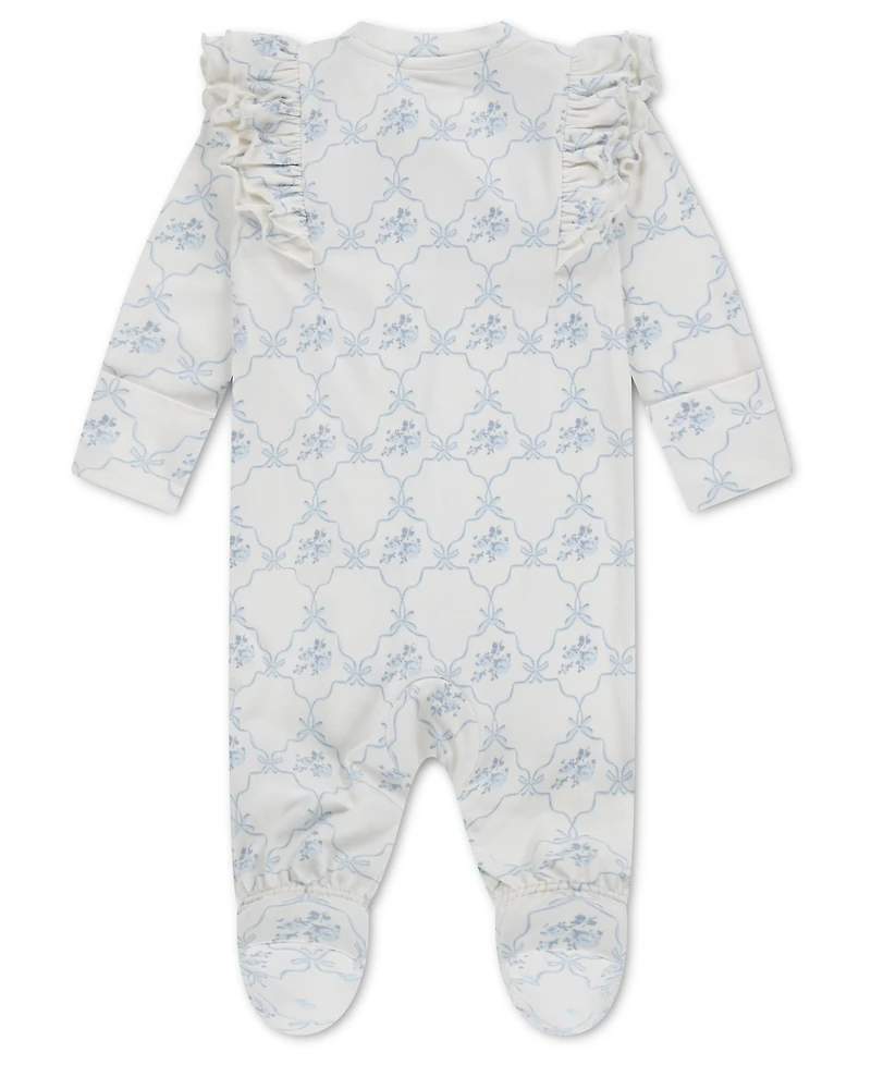 abercrombie kids Baby Girls' Ruffle Footed Coverall