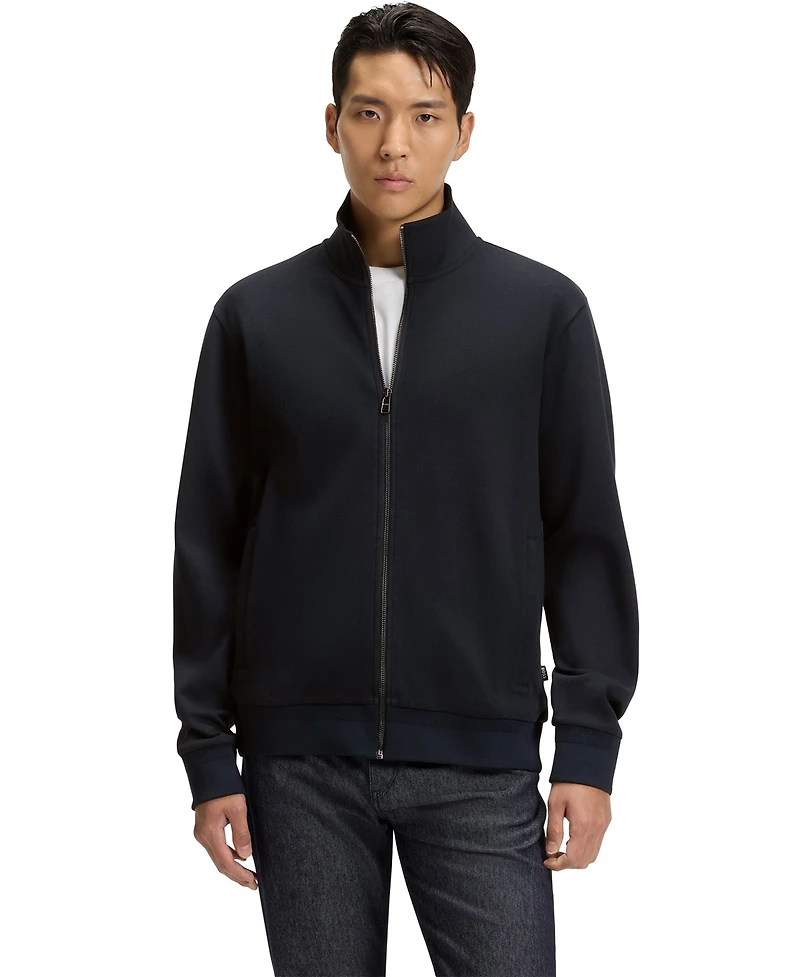 Boss by Hugo Men's Regular-Fit Zip-Up Sweatshirt