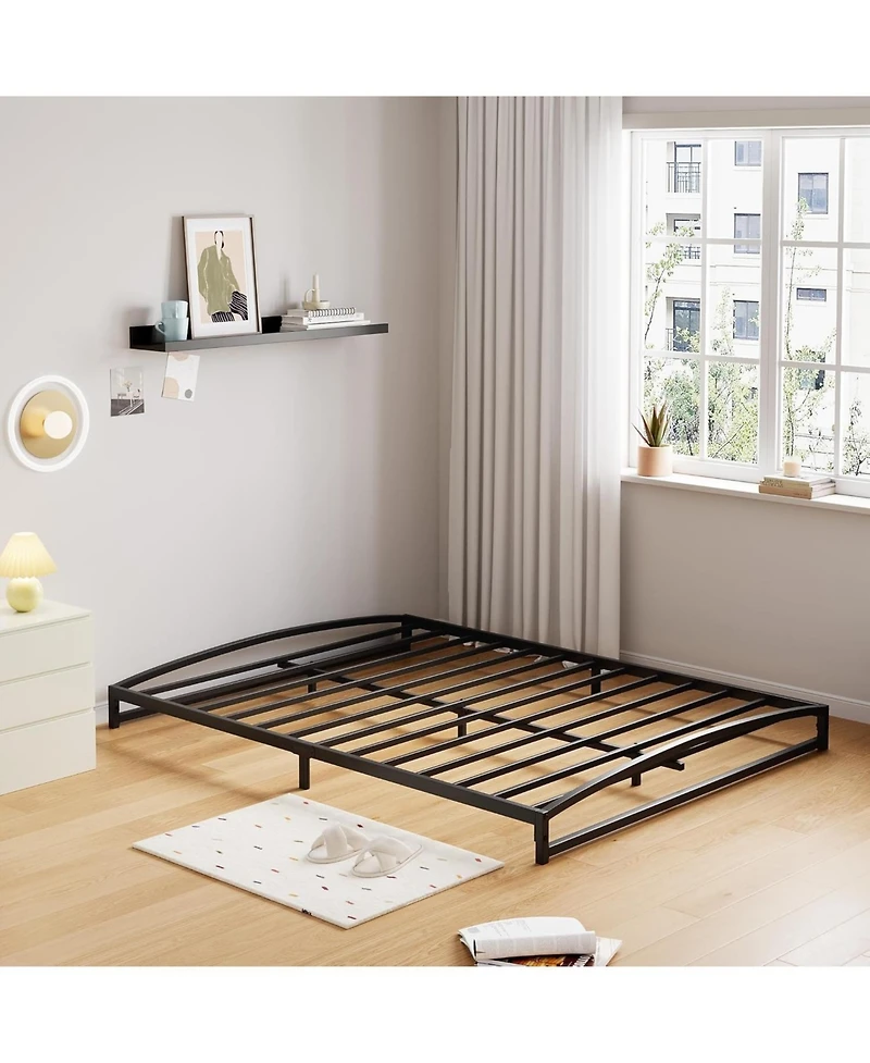 gaomon Metal Platform Bed Frame with Headboard