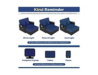 Slickblue Outdoor Wicker Daybed with Adjustable Backrest and Storage Ottoman