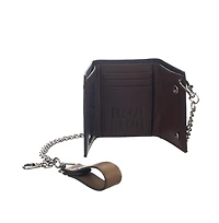 Star Wars: The Mandalorian Chain Wallet with Metal Shield