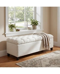 Rainsken Ottoman Bench with Storage