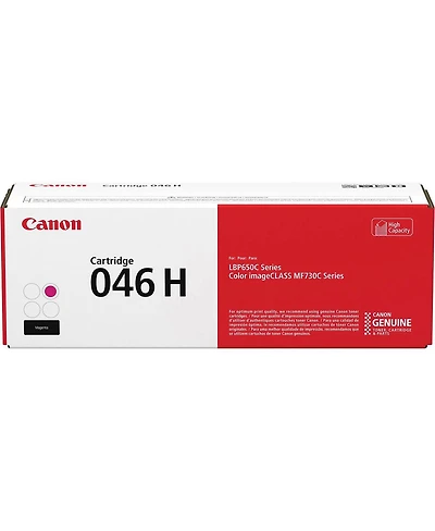 Canon Magenta 046 High Capacity Laser Toner Cartridge for Color imageCLASS LBP650C and MF730C Series Printer, 5000 Page Yield