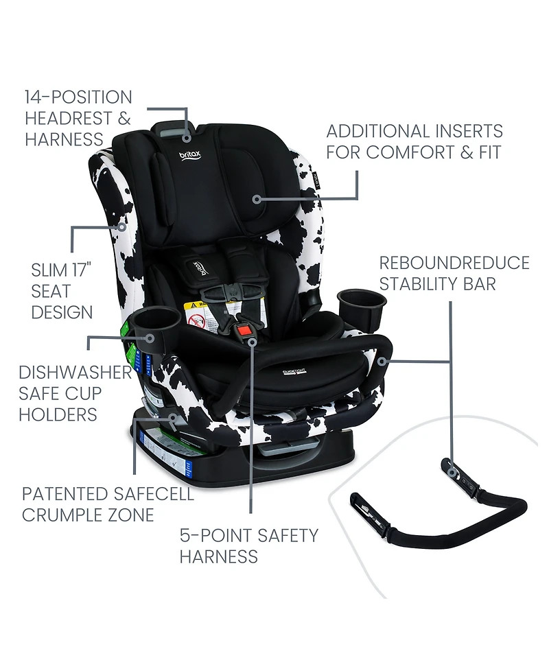 Britax Baby Boys' or Girls' Britax Poplar S Convertible Car Seat