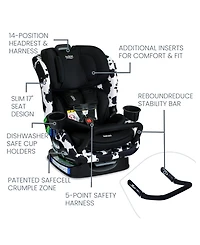 Britax Baby Boys' or Girls' Britax Poplar S Convertible Car Seat