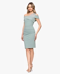 B&A By Betsy and Adam Women's Off-The-Shoulder Short Dress