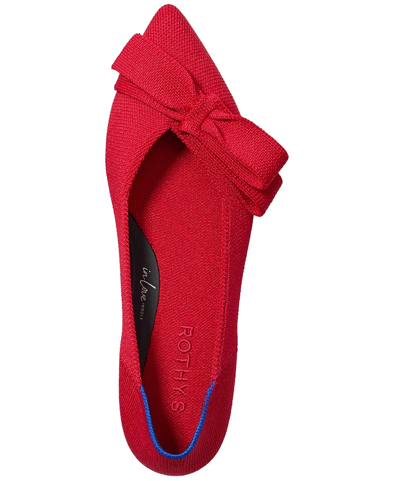 Rothy's Women's Bow Point Ii Ballet Flats