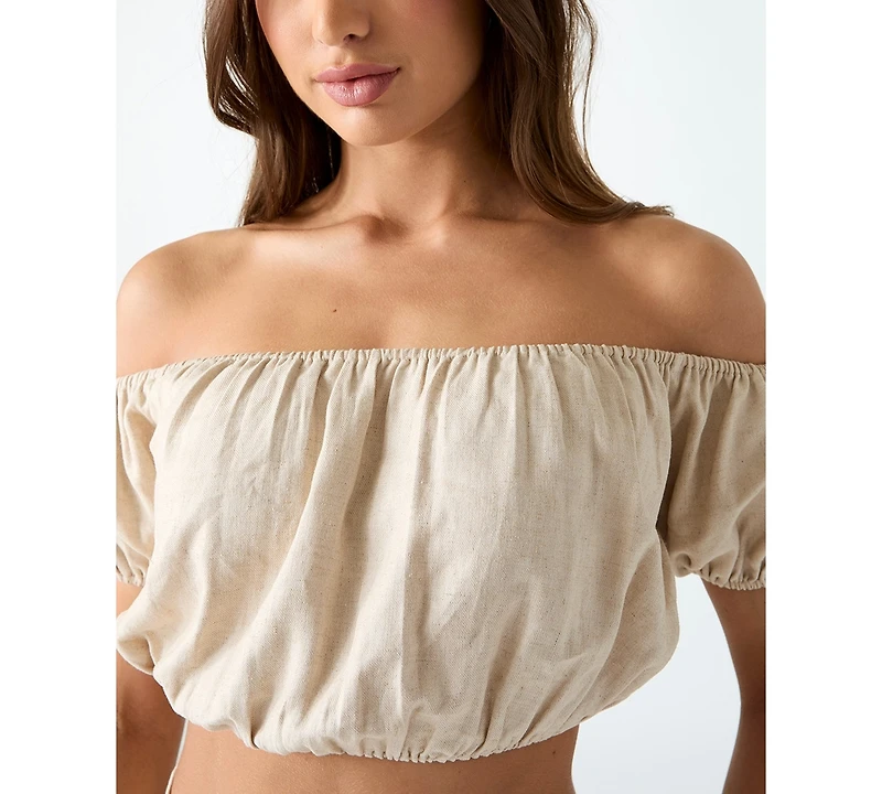 Guess Women's Ryan Off-The-Shoulder Top