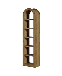 Rainsken 6-Tier Bookshelf