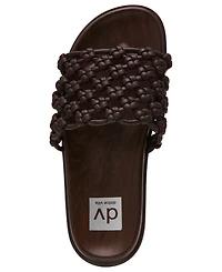 Dv Dolce Vita Women's Galossa Woven Slide Flat Sandals