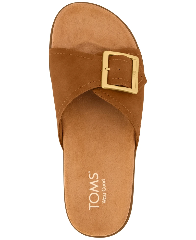 Toms Women's Marin Open Toe Slide Sandals