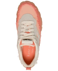 Kate spade new york Women's K As Canvas Lace-Up Sneakers