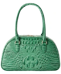 Brahmin Angie Alden Road Leather Medium Satchel Bag